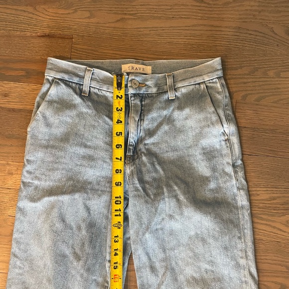 Trave The Sandie Wide Leg Trouser Denim Pant - Picture 7 of 9